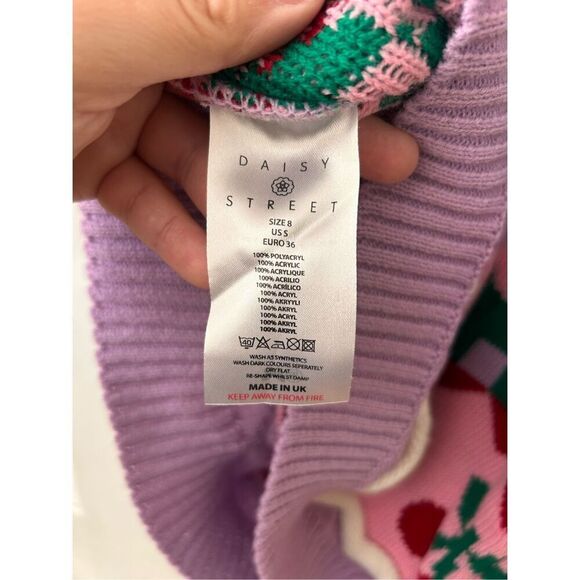 Daisy Street Dolls Kills Knitted Oversized Sweater Size S - Picture 4 of 4